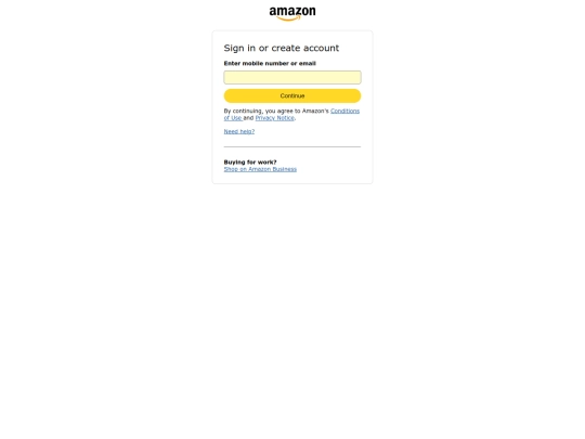 login screenshot