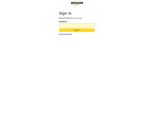 password screenshot