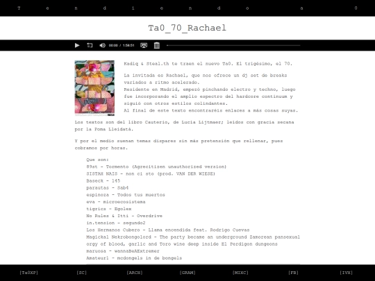 ta0-70 screenshot