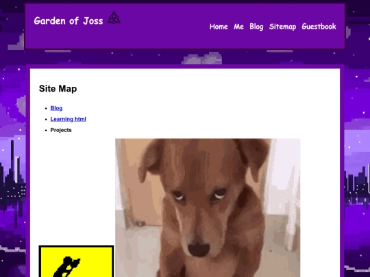 sitemap screenshot