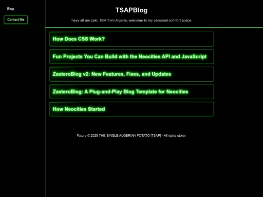 index screenshot
