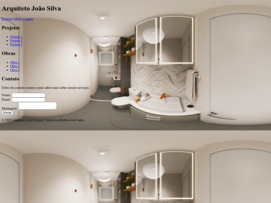 site arquiteto screenshot