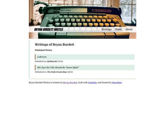 writings screenshot