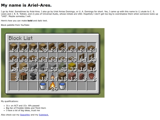 index screenshot
