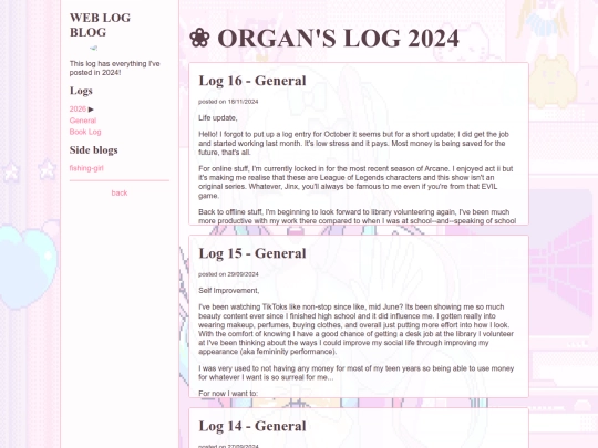 personal/log-2024 screenshot
