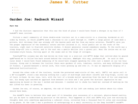 Garden Joe Redneck Wizard part 1 screenshot