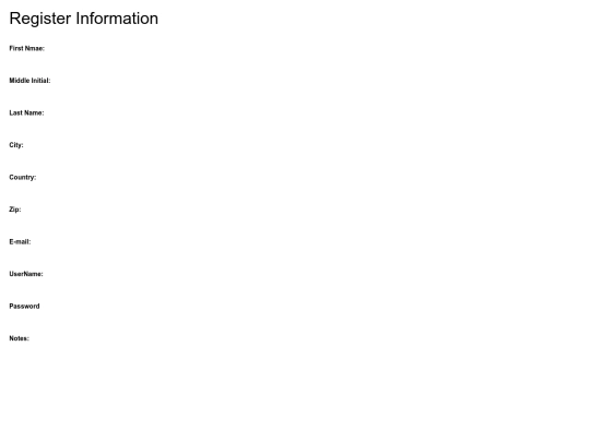 infoPage screenshot