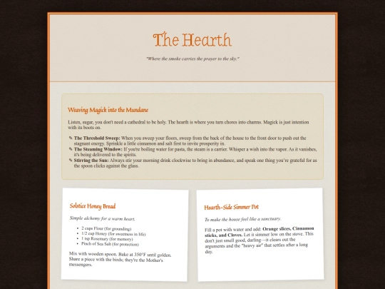 hearth screenshot