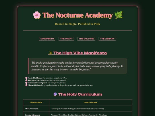 nocturne_academy screenshot
