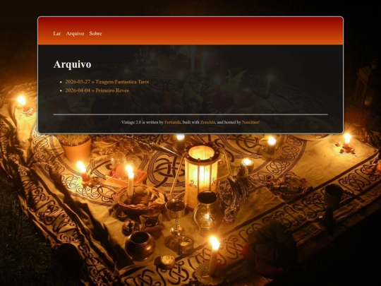 blog/archive screenshot