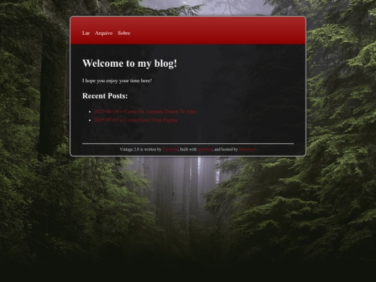 blog screenshot