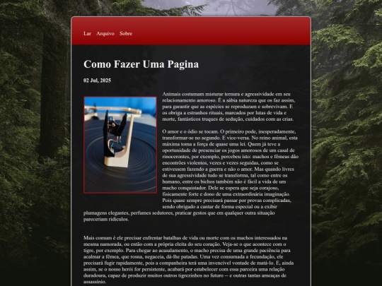 blog/posts/2025-07-02-Como-Fazer-Uma-Pagina screenshot