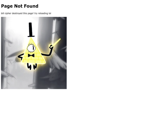 not_found screenshot