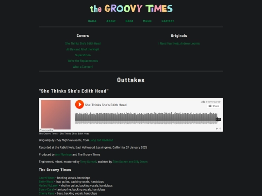 releases/outtakes screenshot