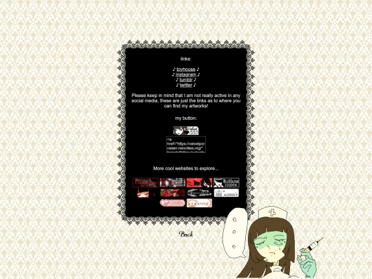 links screenshot