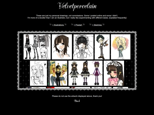 portfolio/sketches screenshot