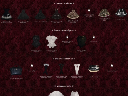 wardrobe/closet1/clothing screenshot
