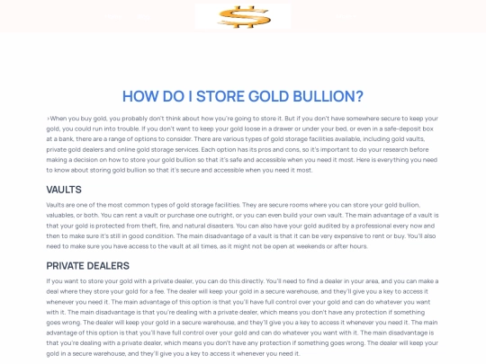 how-do-i-store-gold-bullion screenshot