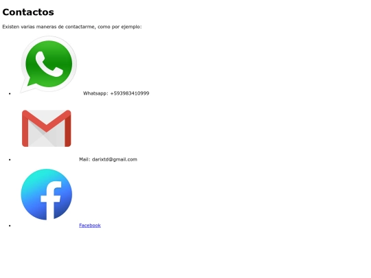 contacto screenshot