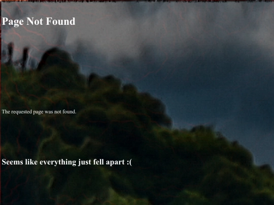 not_found screenshot