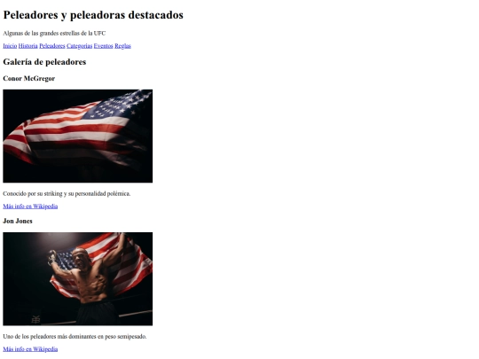 peleadores screenshot