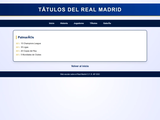 proyecto real/titulos screenshot
