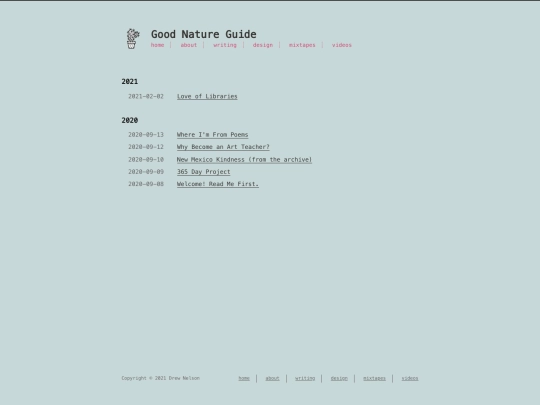 archives/2020 screenshot