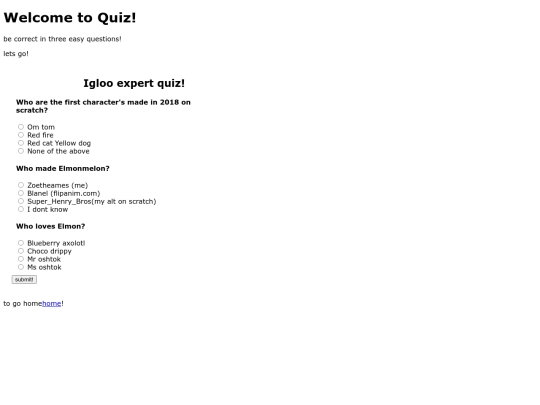 Quiztime screenshot