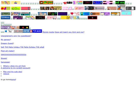links screenshot