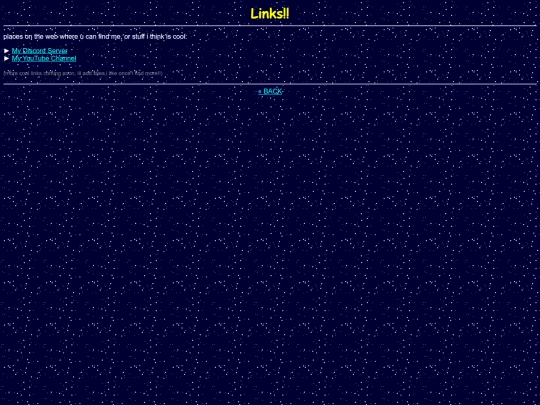 links screenshot
