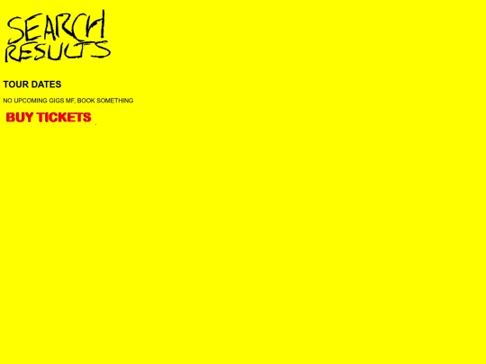 tourdates screenshot