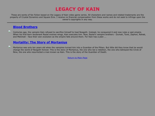 legacyofkain screenshot