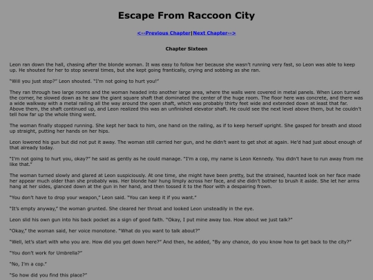 re/escape16 screenshot