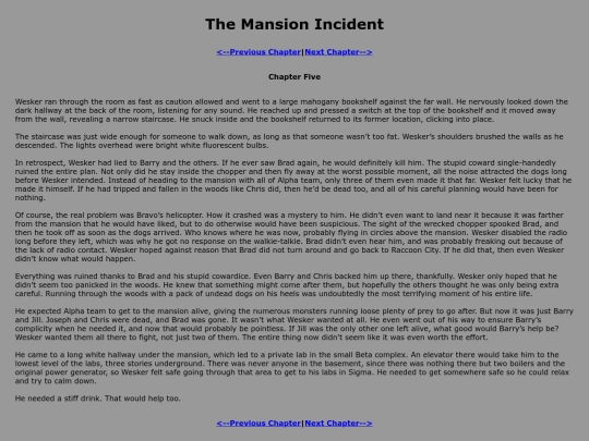re/mansion5 screenshot