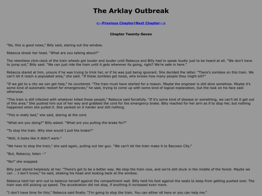 re/outbreak27 screenshot