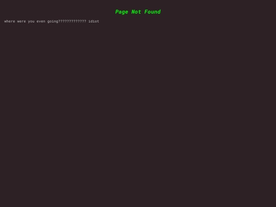 not_found screenshot
