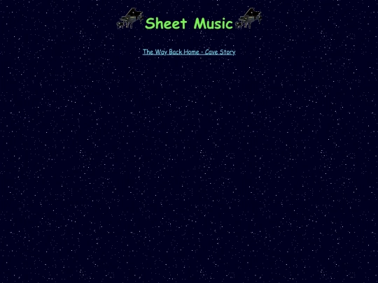 sheetmusic screenshot