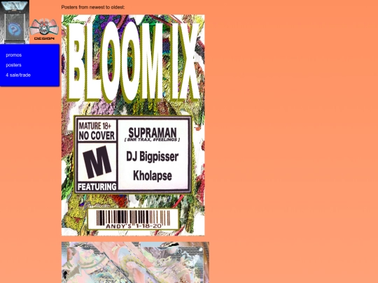 DESIGN/posters screenshot