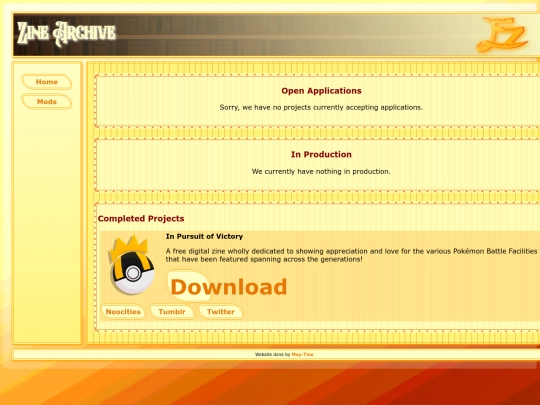 zines screenshot