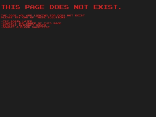 not_found screenshot