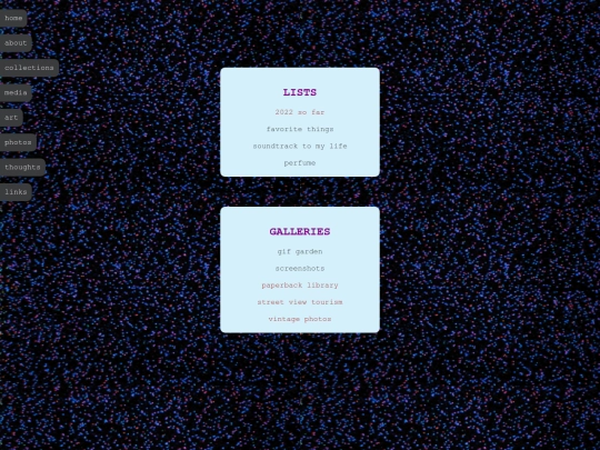collections screenshot