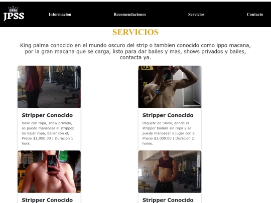 Servicios screenshot