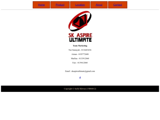 contact screenshot