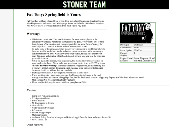 fat-tony-springfield-is-yours screenshot