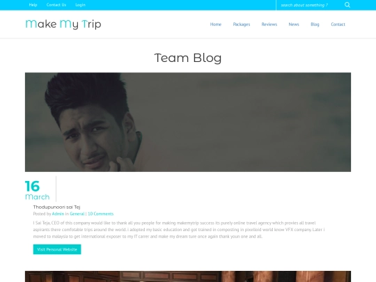 blog screenshot