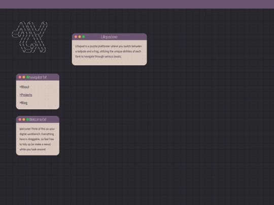 Projects screenshot