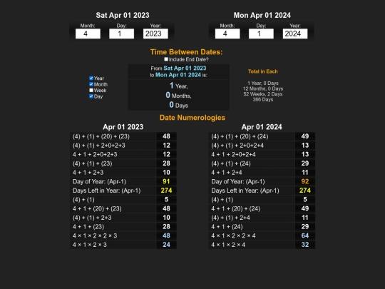 datecalc/DateCalculator screenshot
