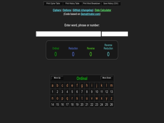index screenshot