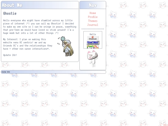 aboutme screenshot