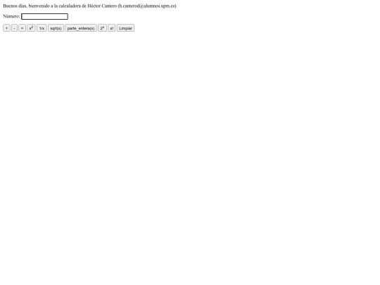 calculadora screenshot